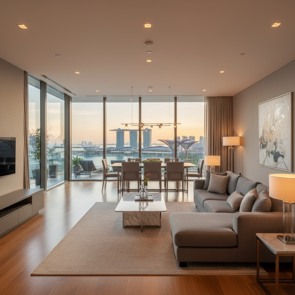 Luxury Condo Singapore - room in Marina Bay, Singapore