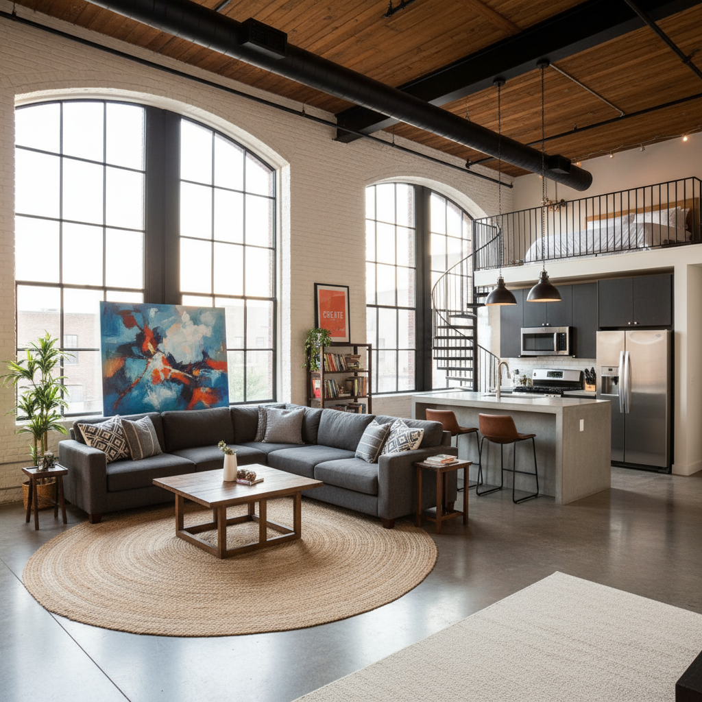 Downtown Loft Modern Style - room in 789 Arts District, Los Angeles, CA